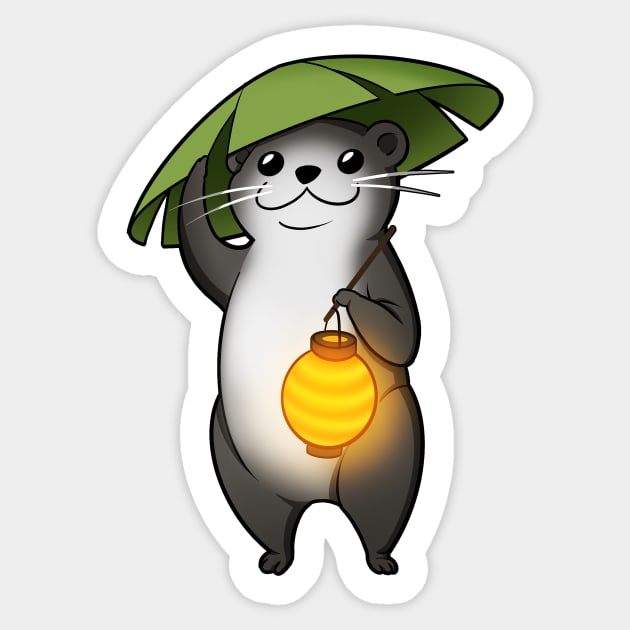 FFXIV Odder Otter Sticker by neniarts